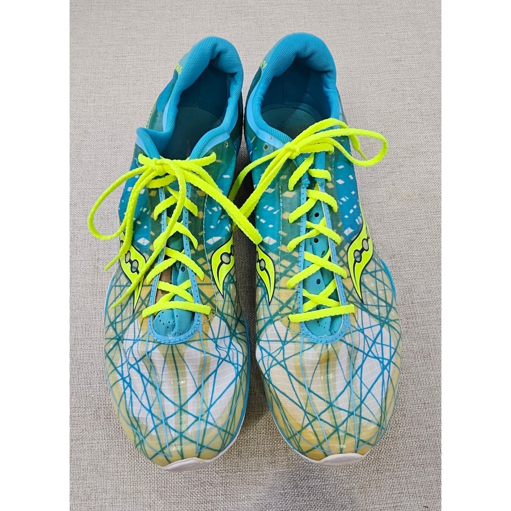 Saucony Shay XC2 XT600 Elite 3 Running Track Spikes Shoes Womens Size 12 10153-4